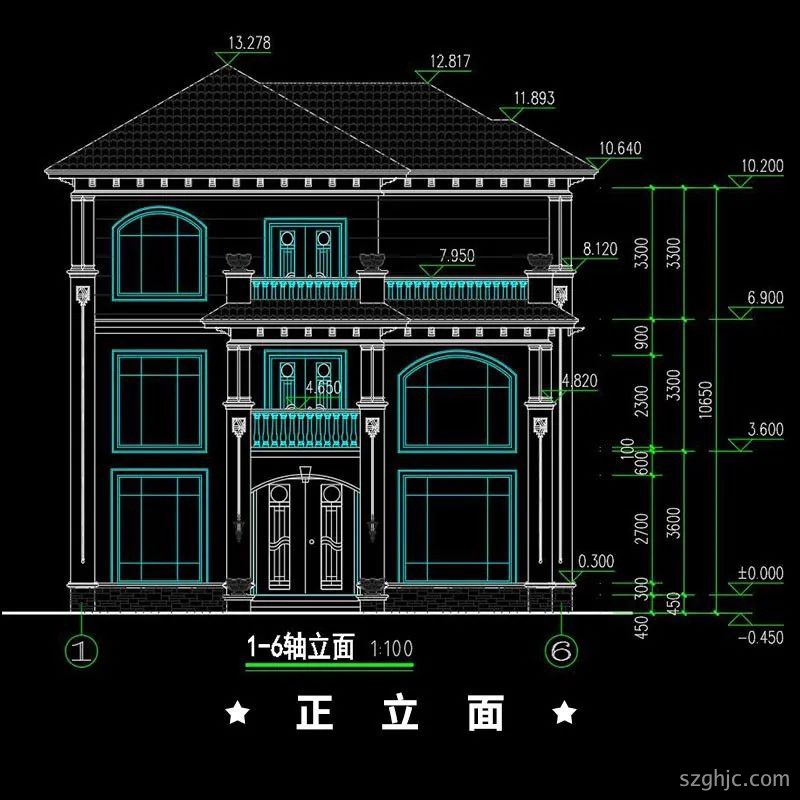 惊蛰丨春雷始,万物生,农村建房正当时!适合你的别墅图纸奉上(图7) 惊蛰丨春雷始,万物生,农村建房正当时!适合你的别墅图纸奉上(图7)