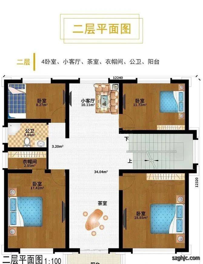 惊蛰丨春雷始,万物生,农村建房正当时!适合你的别墅图纸奉上(图5) 惊蛰丨春雷始,万物生,农村建房正当时!适合你的别墅图纸奉上(图5)