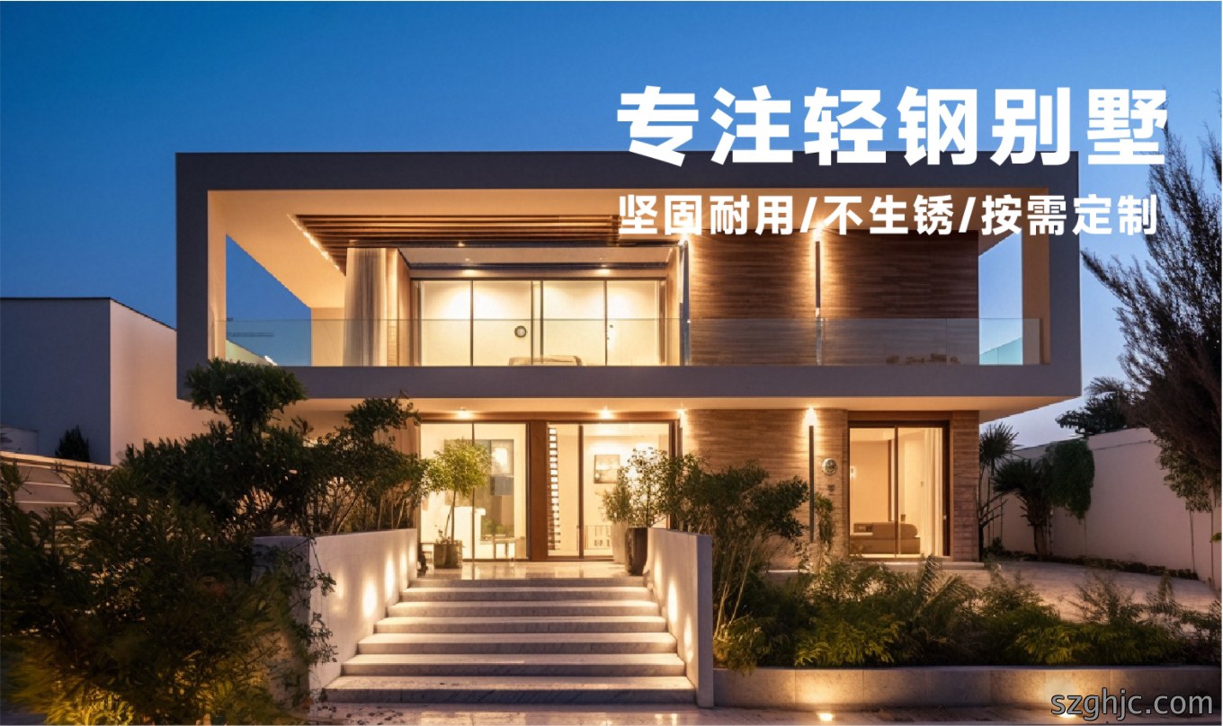 广慧乡墅|从一块钢到一栋房：轻钢别墅的全链条拆解